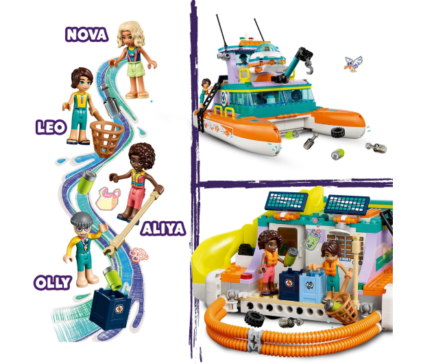 LEGO Friends 41734 Morska łódź ratunkowa - 1145165 - zdjęcie 6